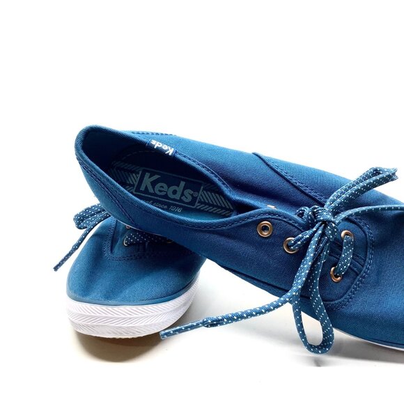Keds Champion Shoes in Blue Sapphire - Picture 6 of 7